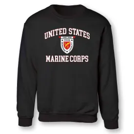 1st Battalion 7th Marines USMC Sweatshirt