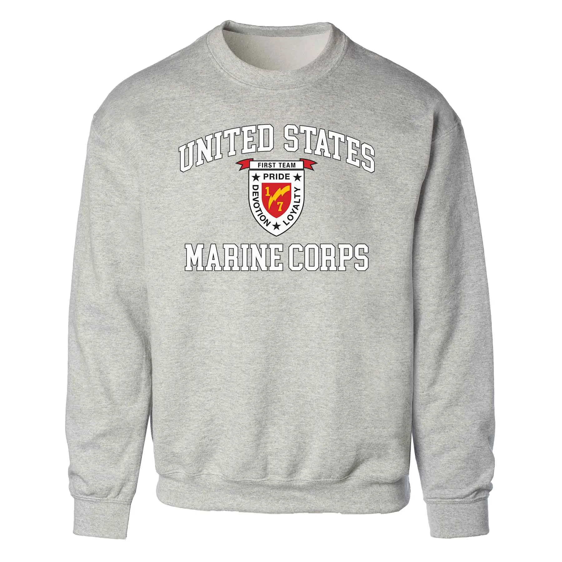 1st Battalion 7th Marines USMC Sweatshirt