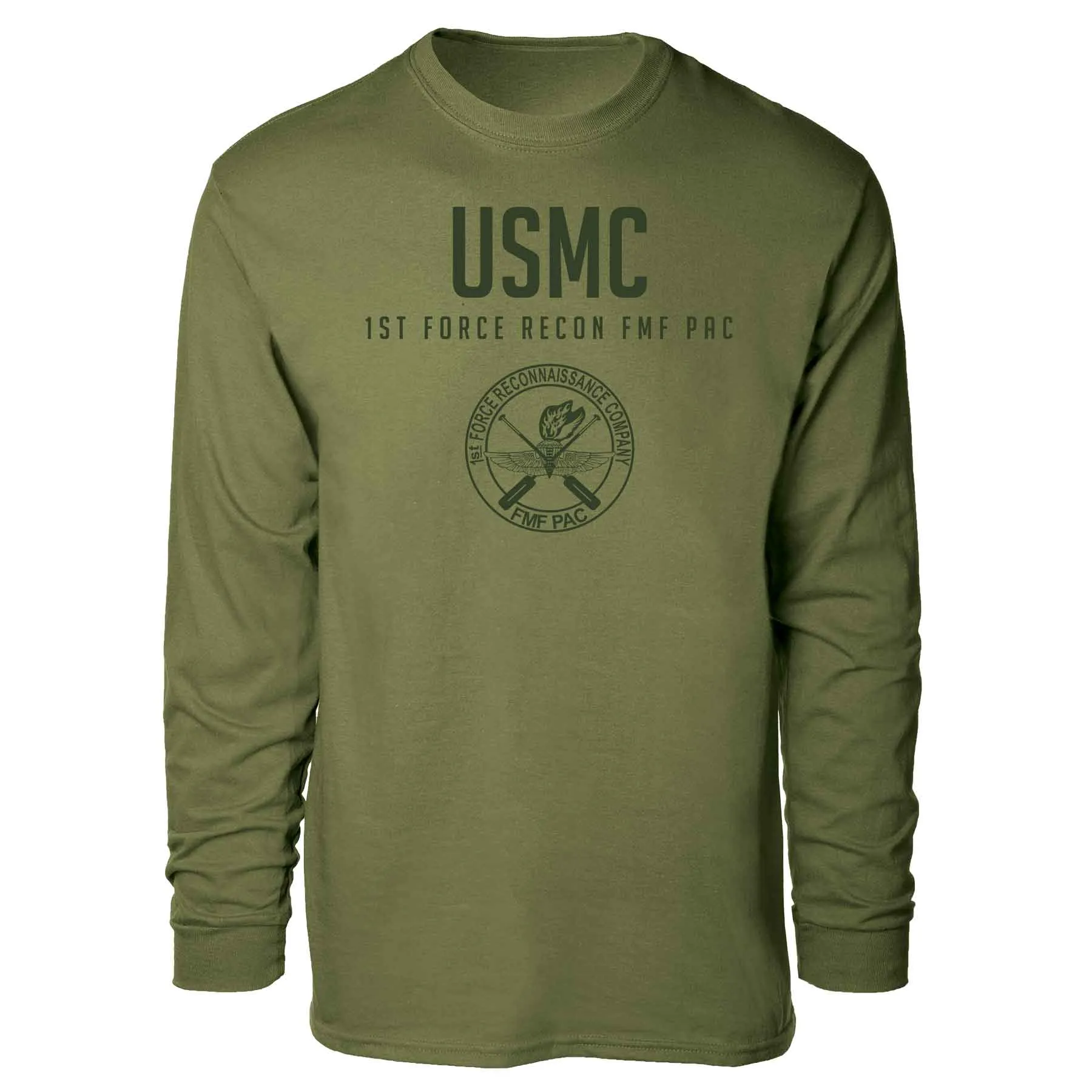 1st Force Recon FMF PAC Tonal Long Sleeve T-shirt