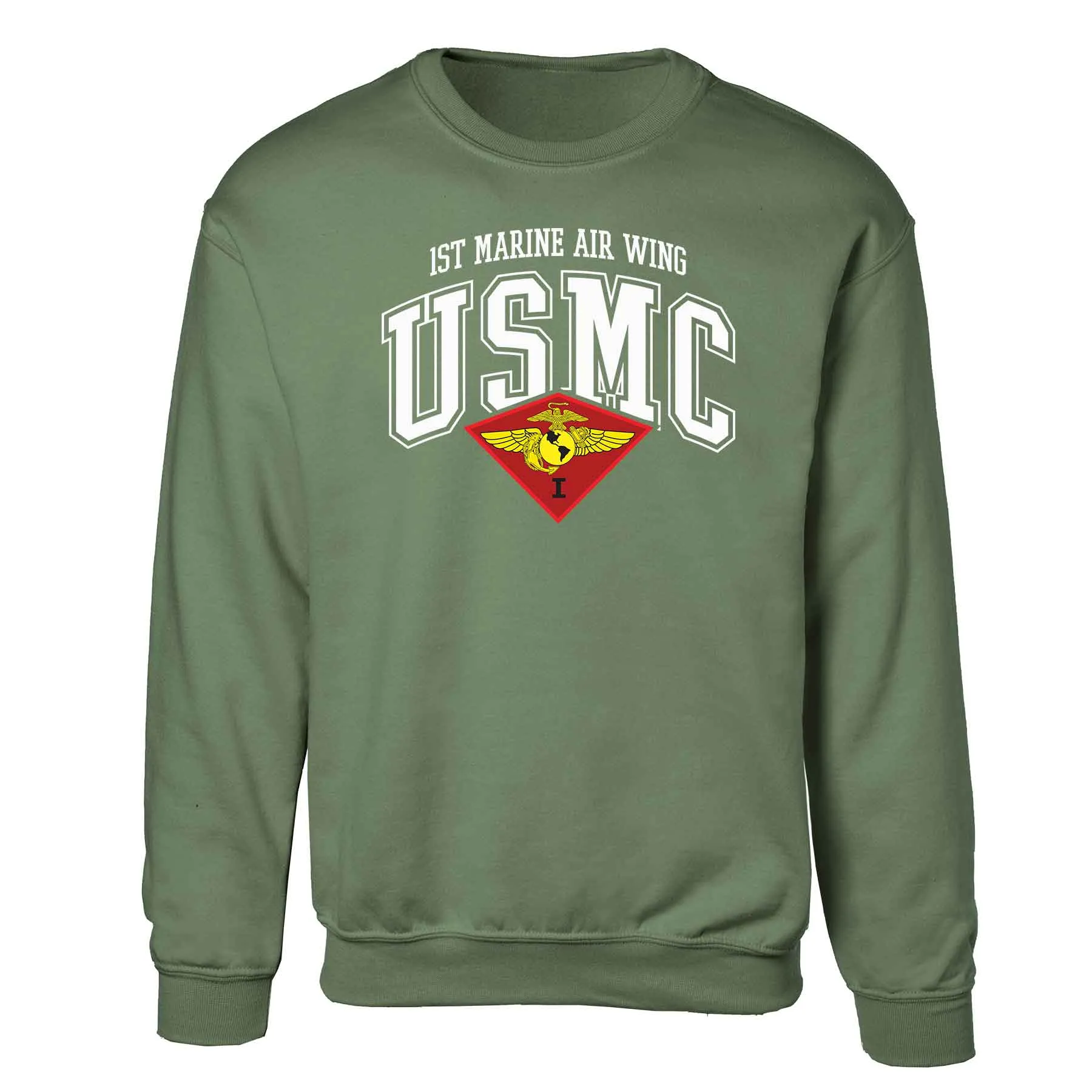 1st Marine Air Wing Arched Sweatshirt