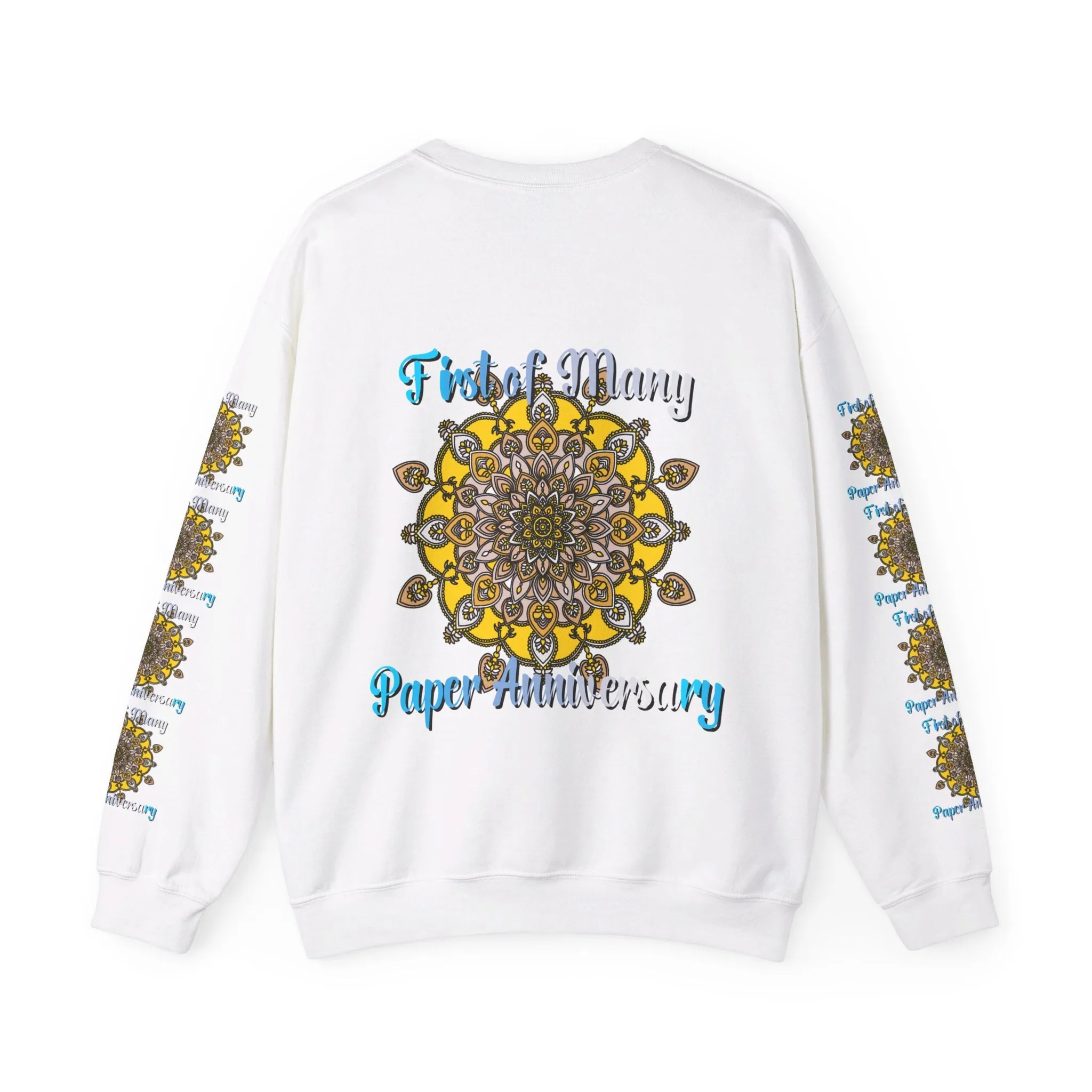 1st Year Anniversary Mandala Crewneck Sweatshirt