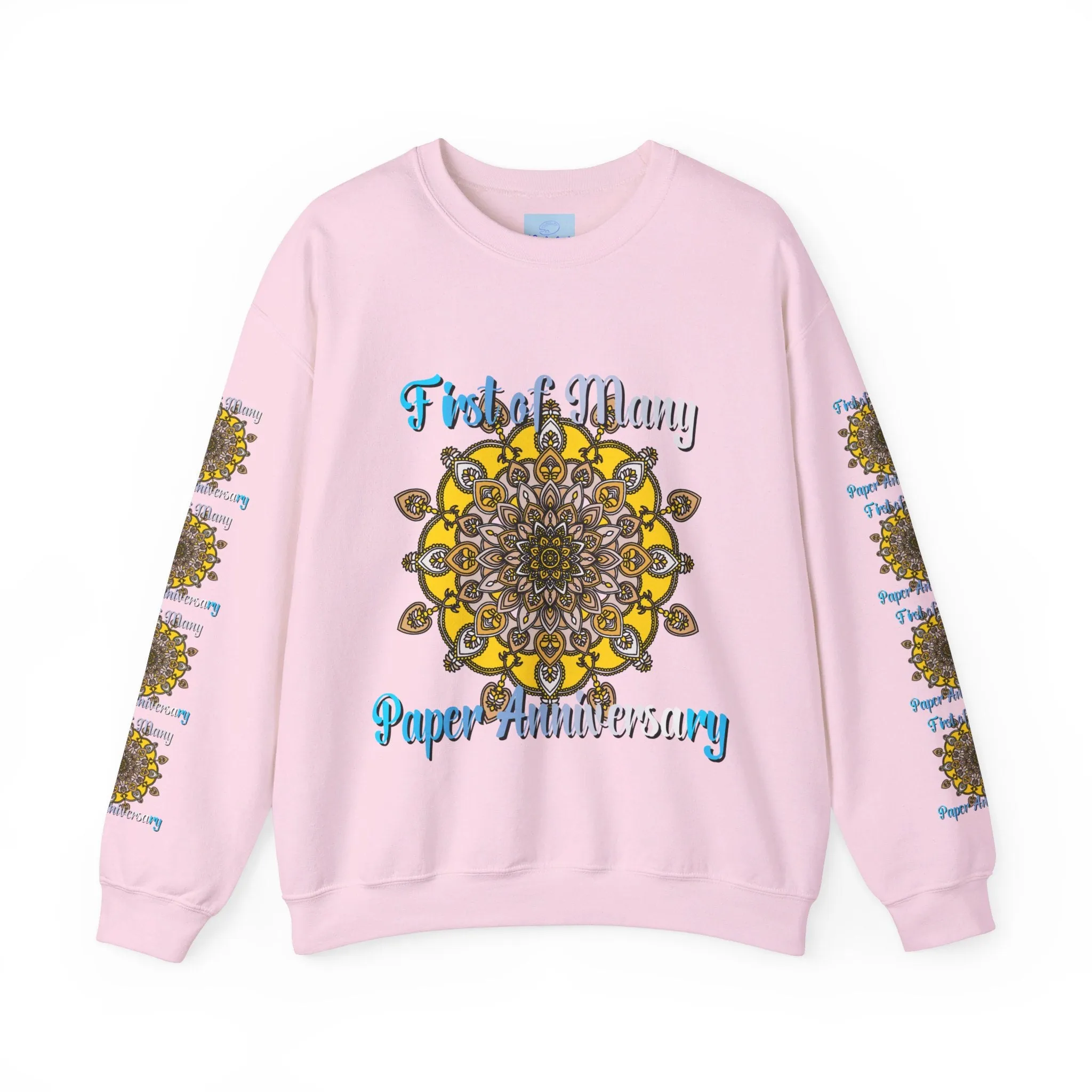 1st Year Anniversary Mandala Crewneck Sweatshirt