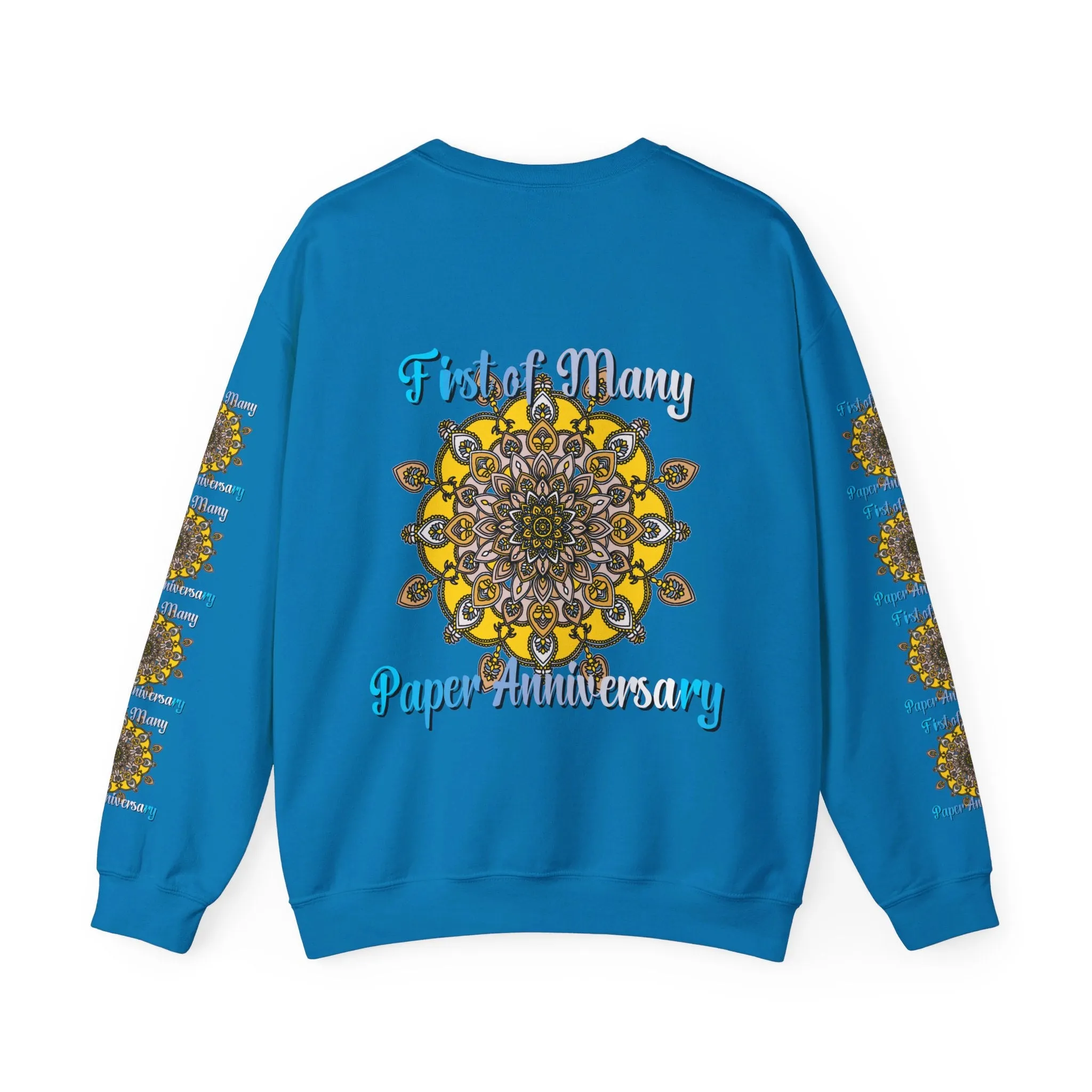 1st Year Anniversary Mandala Crewneck Sweatshirt