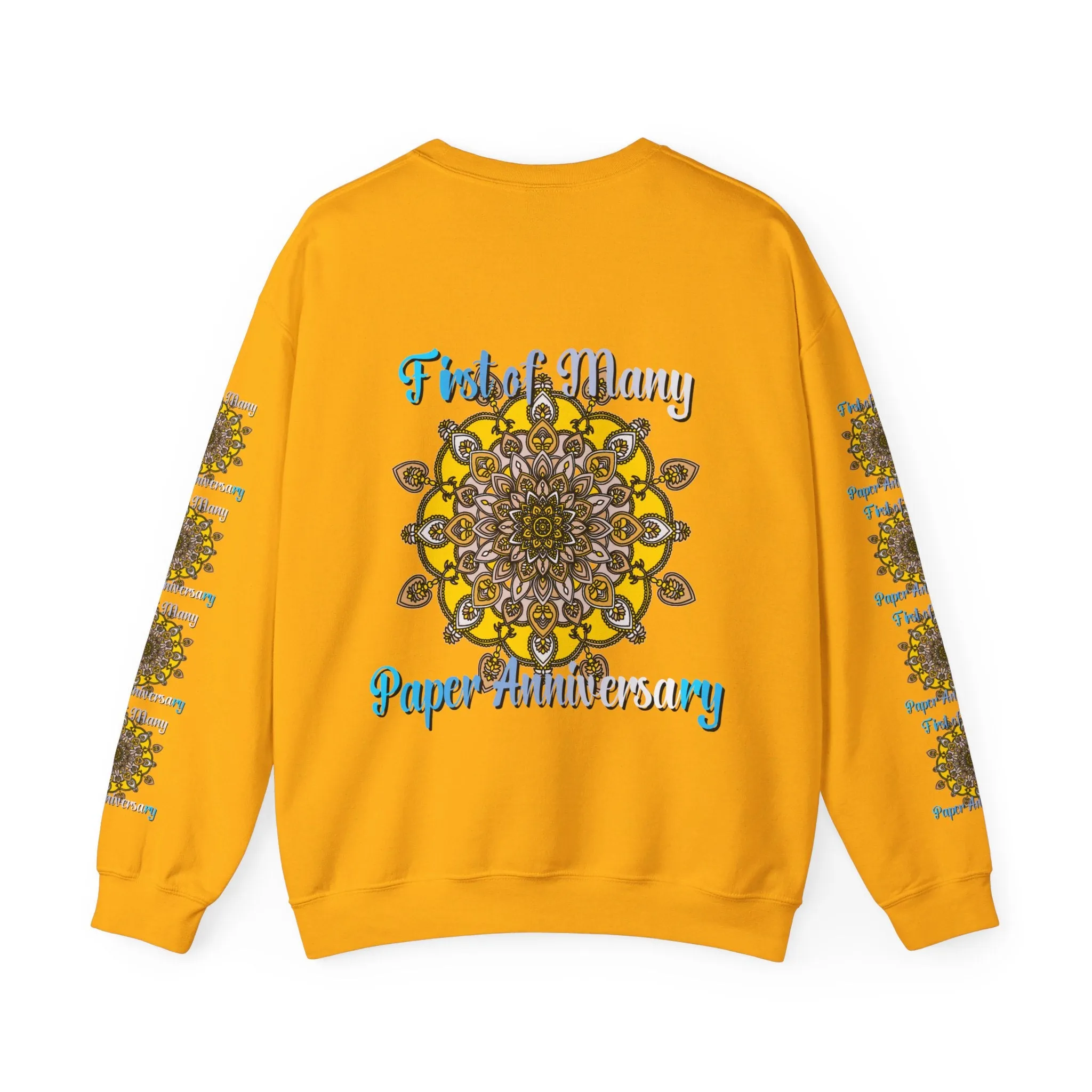 1st Year Anniversary Mandala Crewneck Sweatshirt