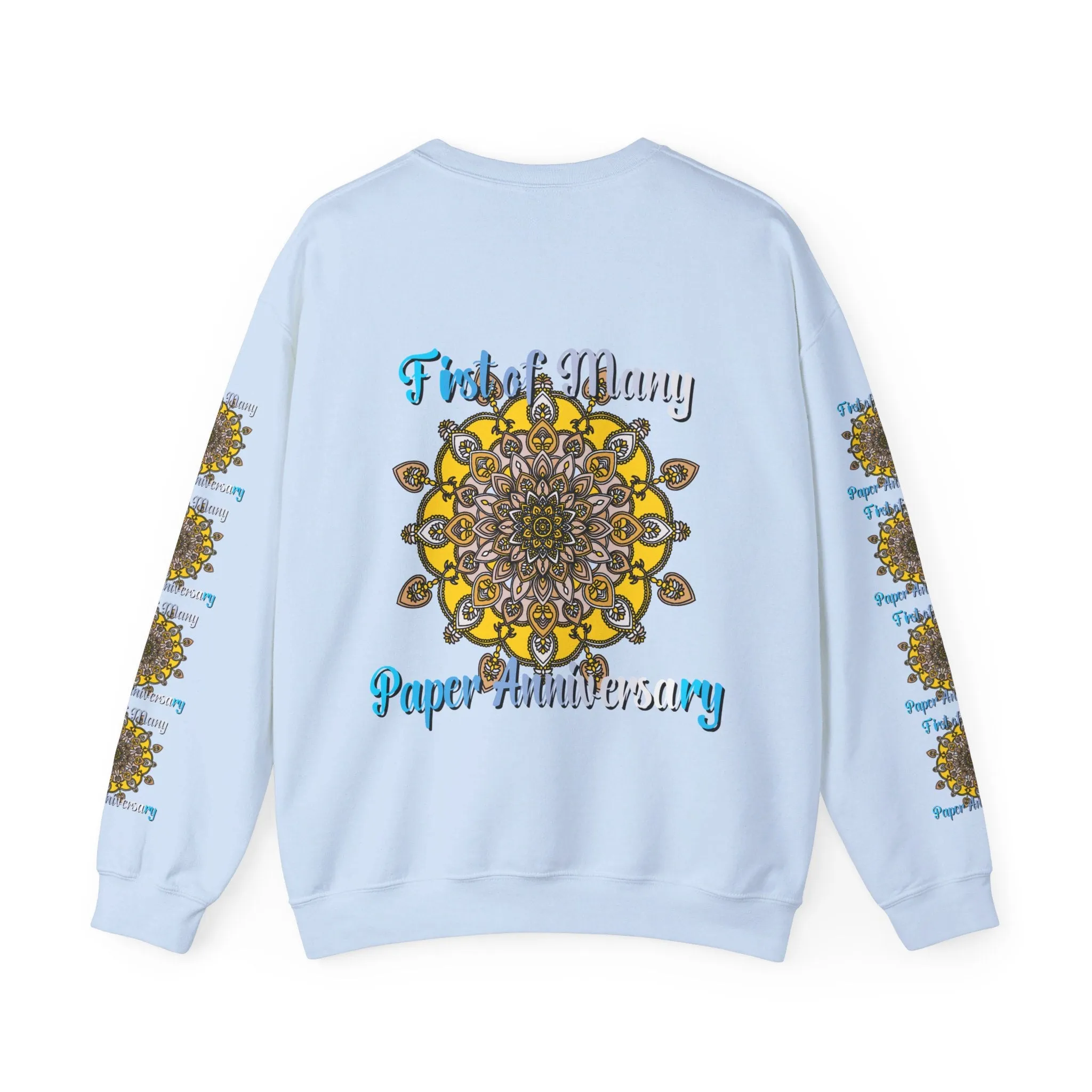 1st Year Anniversary Mandala Crewneck Sweatshirt