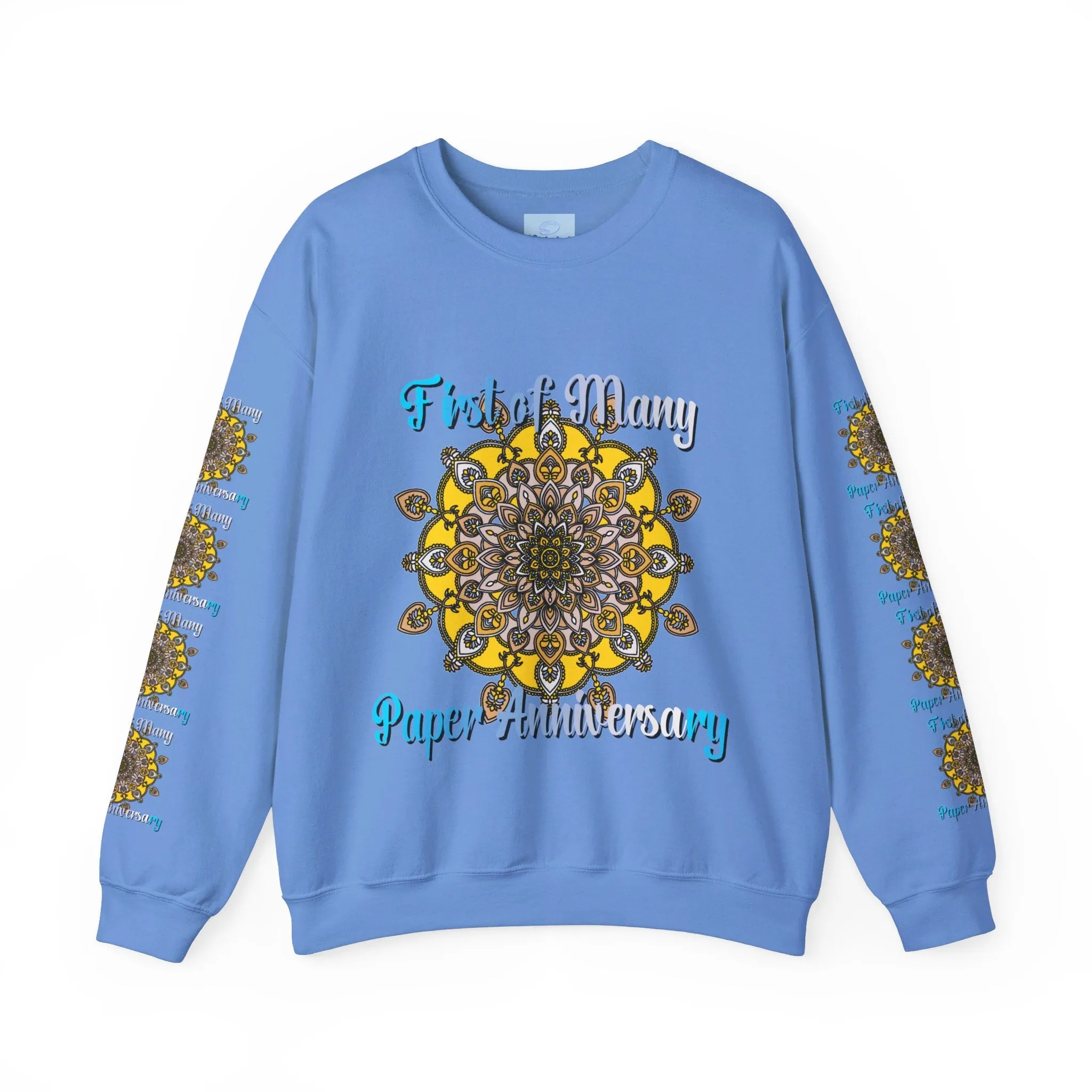 1st Year Anniversary Mandala Crewneck Sweatshirt