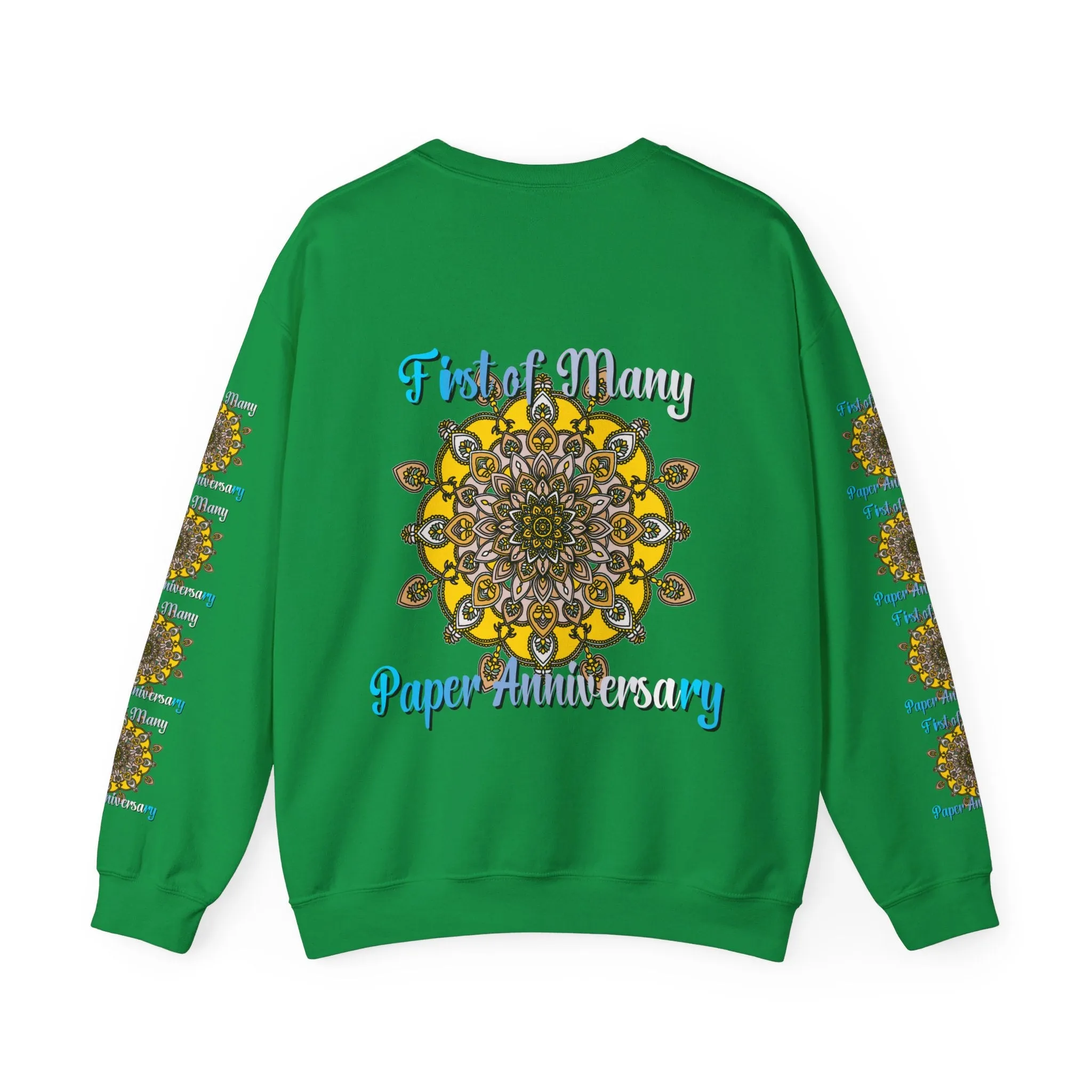 1st Year Anniversary Mandala Crewneck Sweatshirt