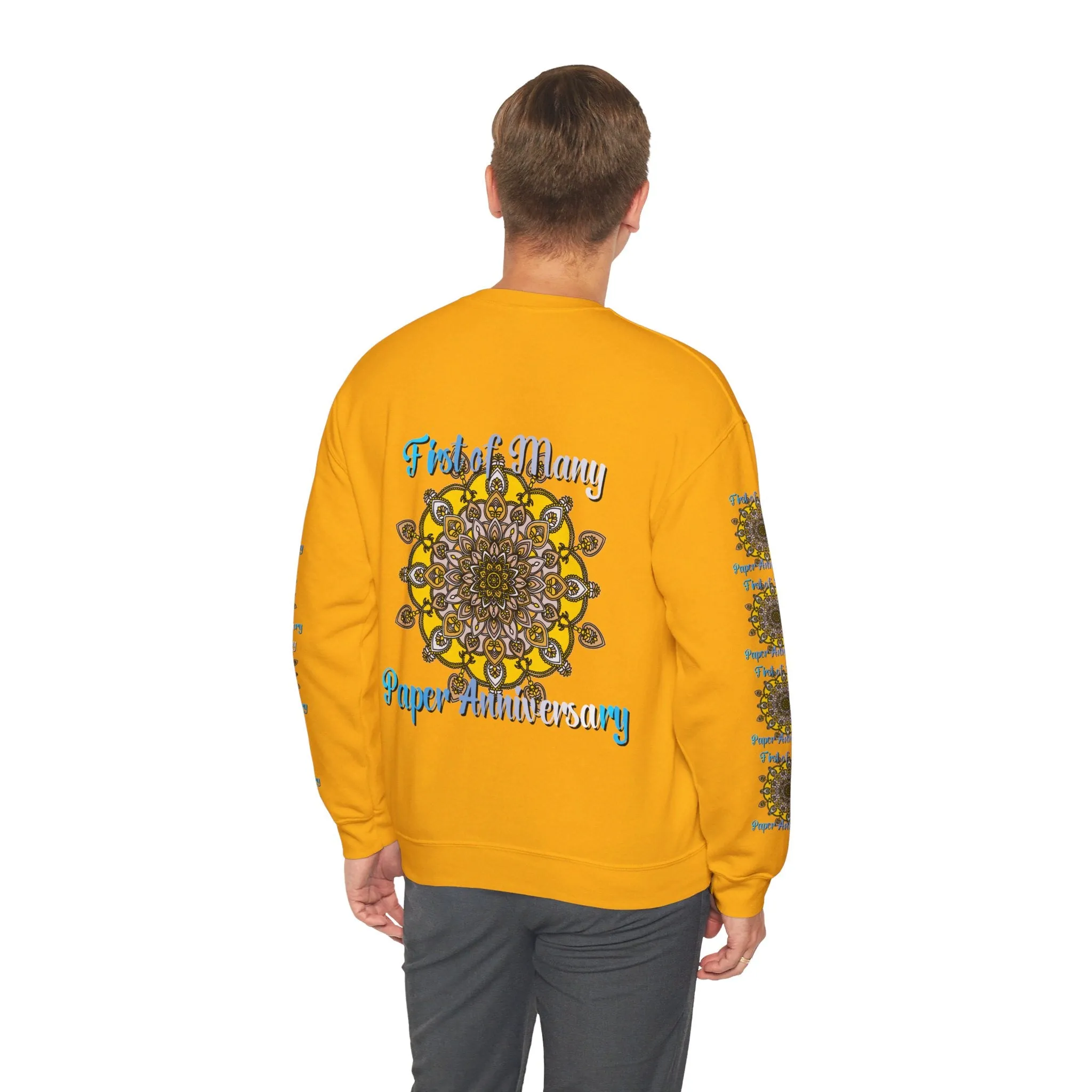 1st Year Anniversary Mandala Crewneck Sweatshirt