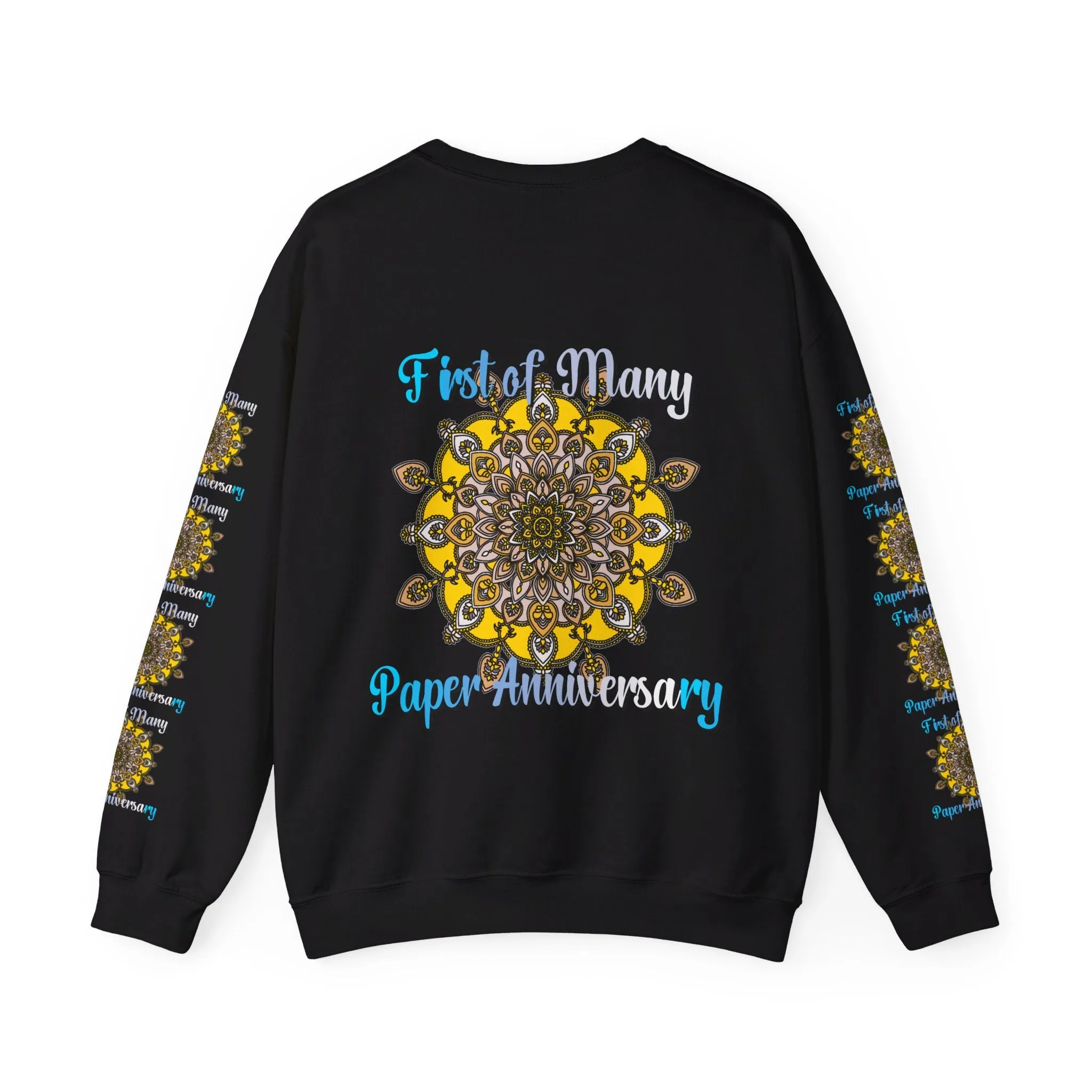 1st Year Anniversary Mandala Crewneck Sweatshirt