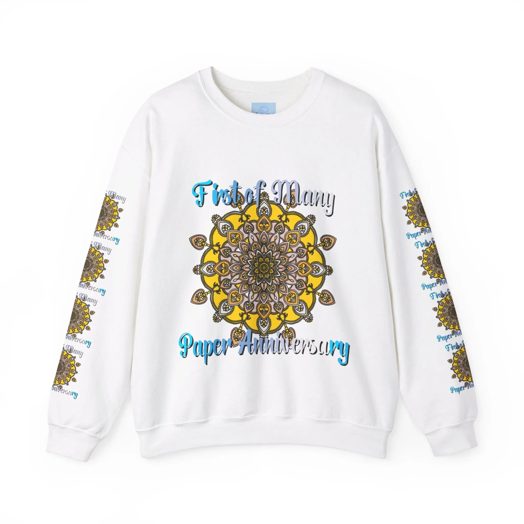 1st Year Anniversary Mandala Crewneck Sweatshirt