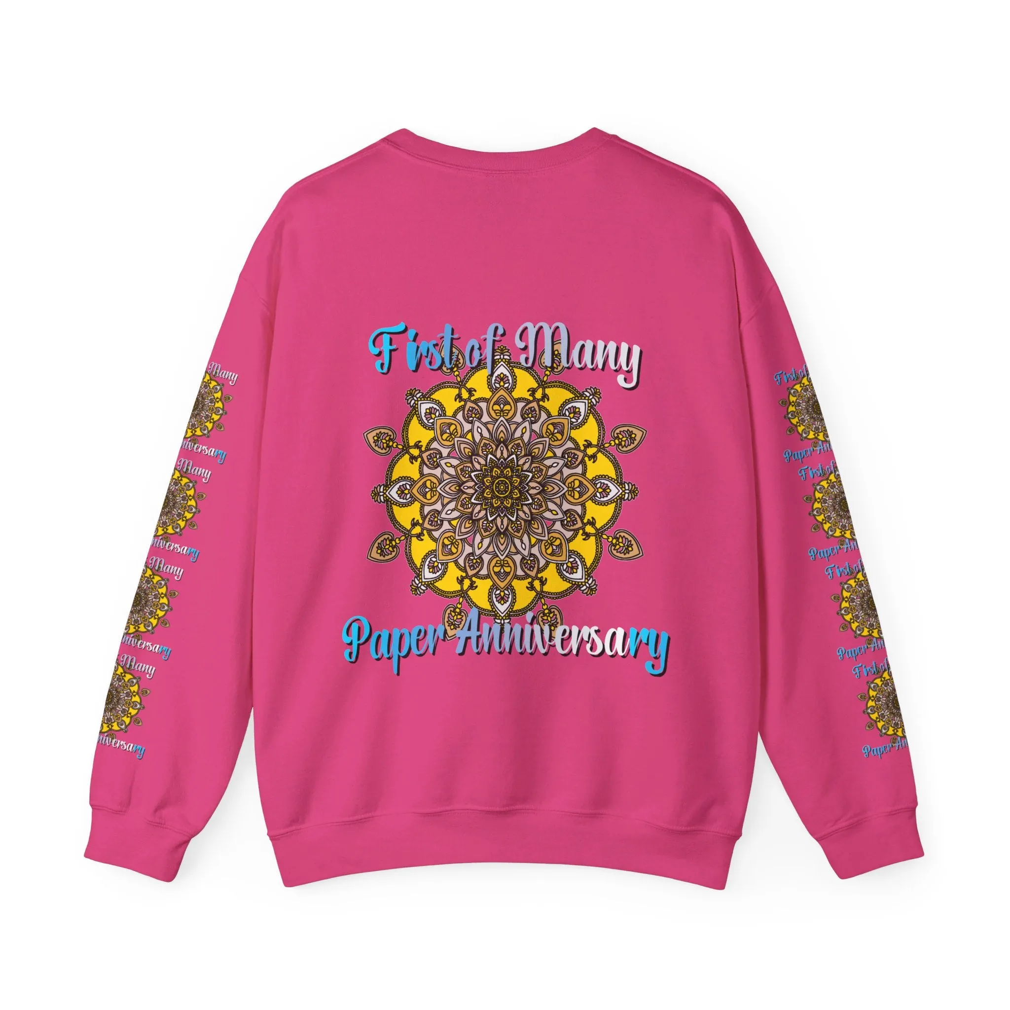 1st Year Anniversary Mandala Crewneck Sweatshirt