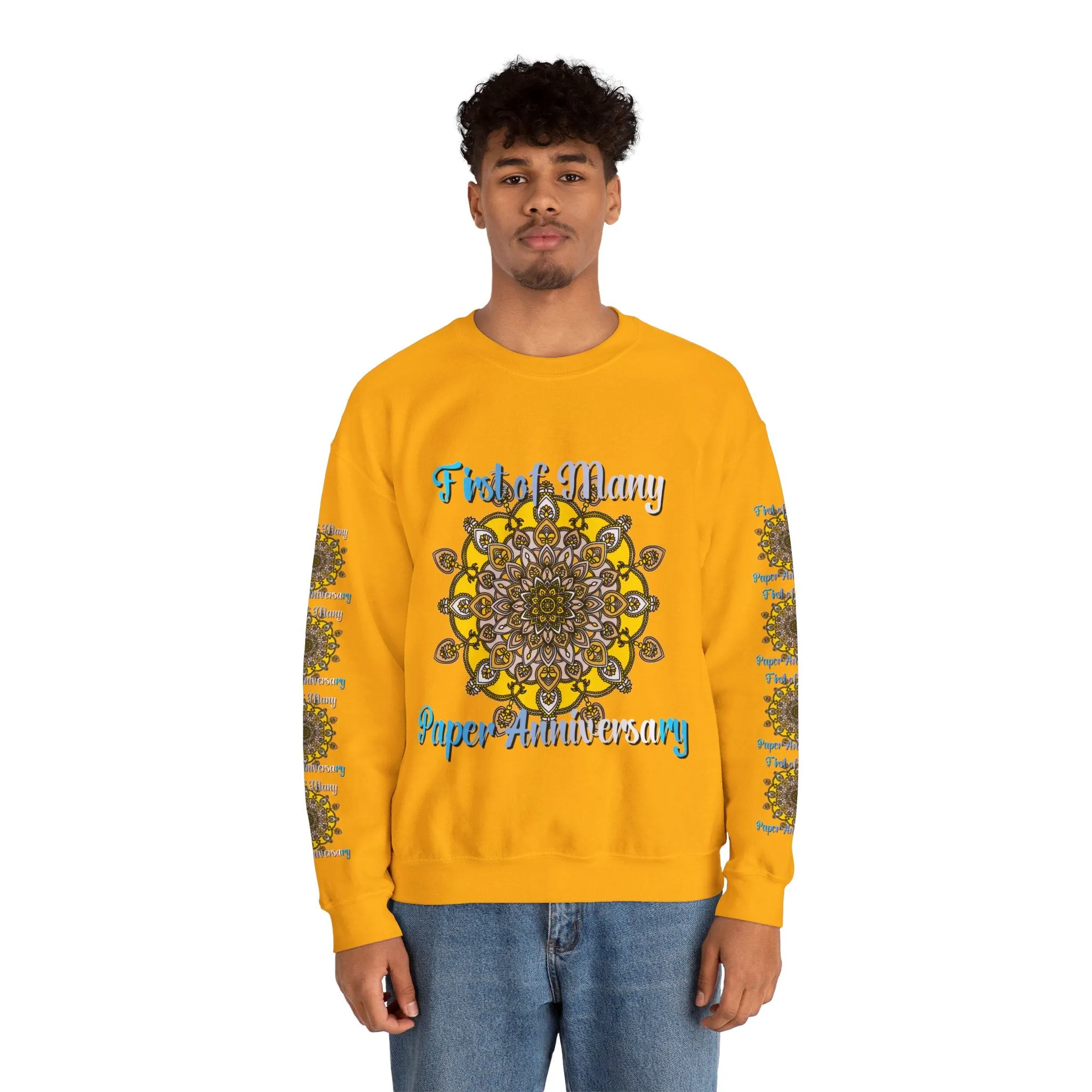 1st Year Anniversary Mandala Crewneck Sweatshirt