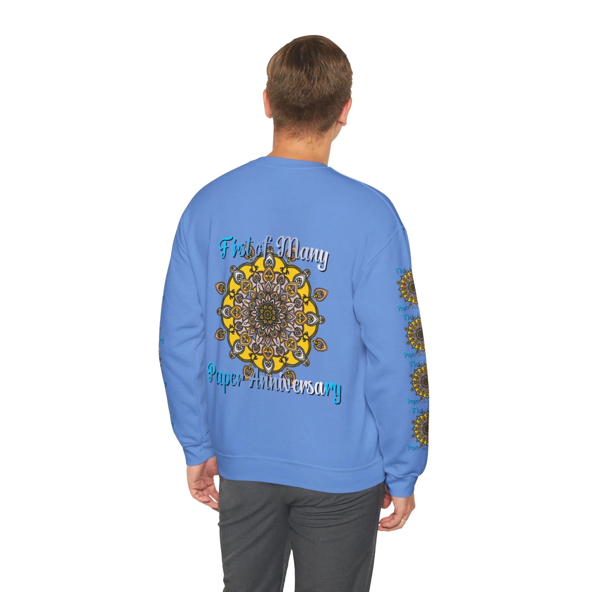 1st Year Anniversary Mandala Crewneck Sweatshirt