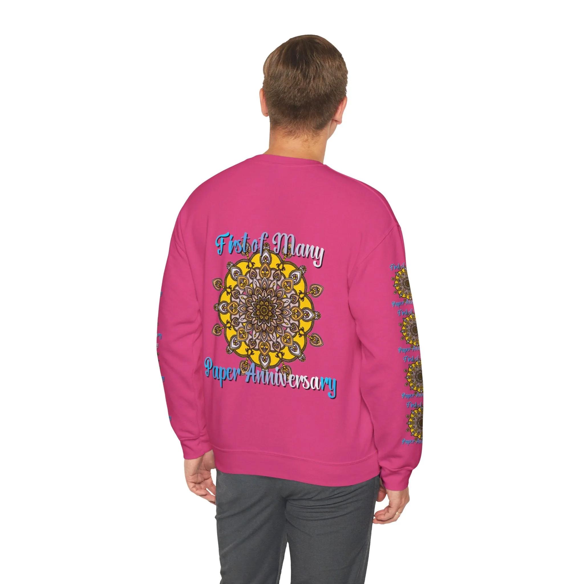 1st Year Anniversary Mandala Crewneck Sweatshirt