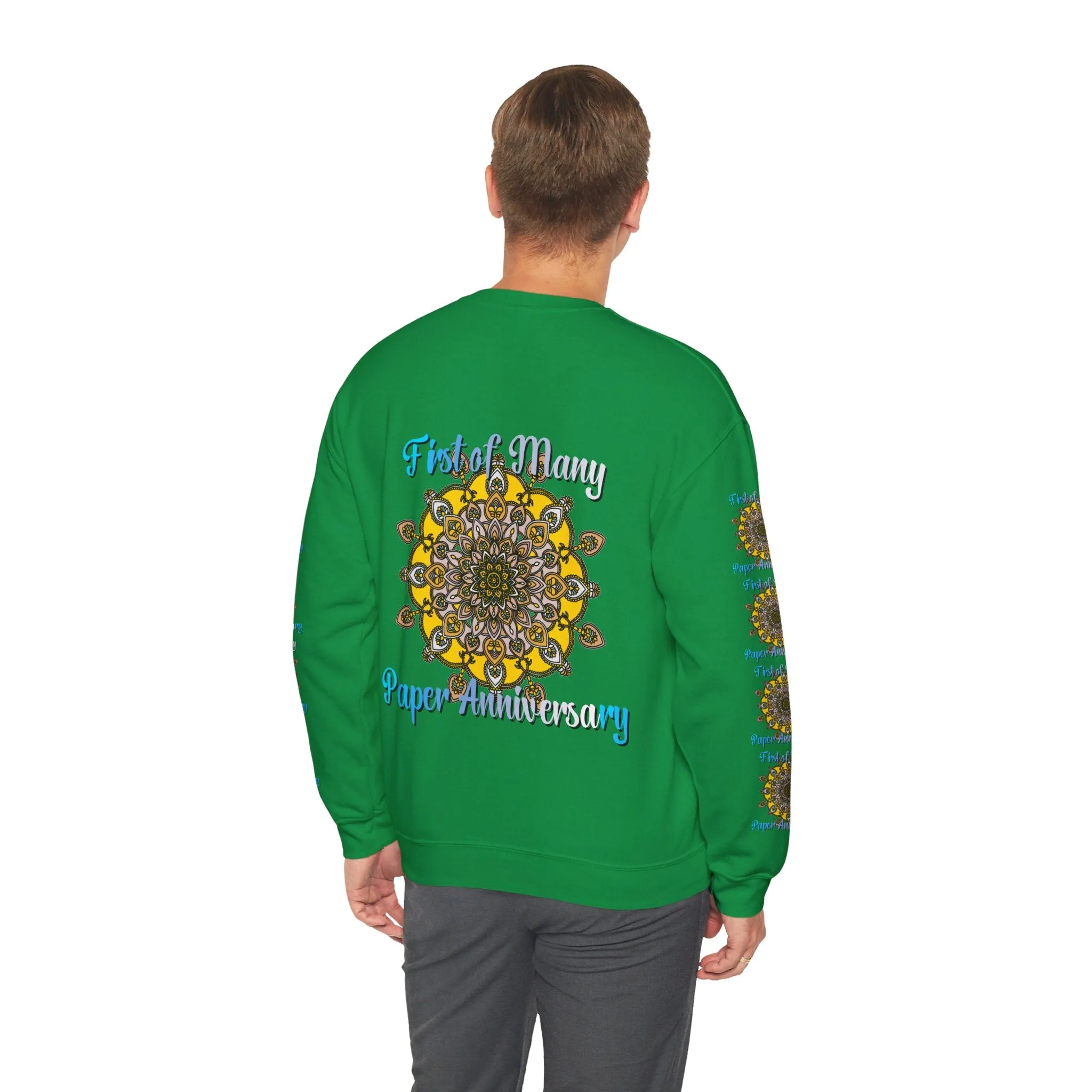 1st Year Anniversary Mandala Crewneck Sweatshirt