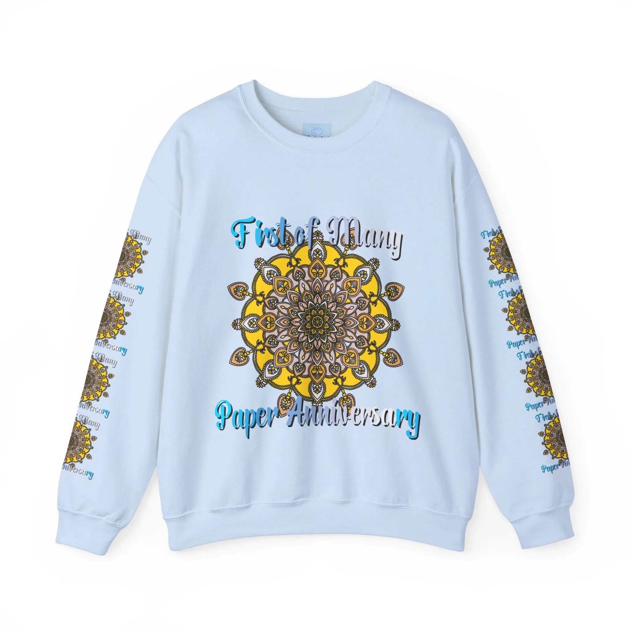 1st Year Anniversary Mandala Crewneck Sweatshirt