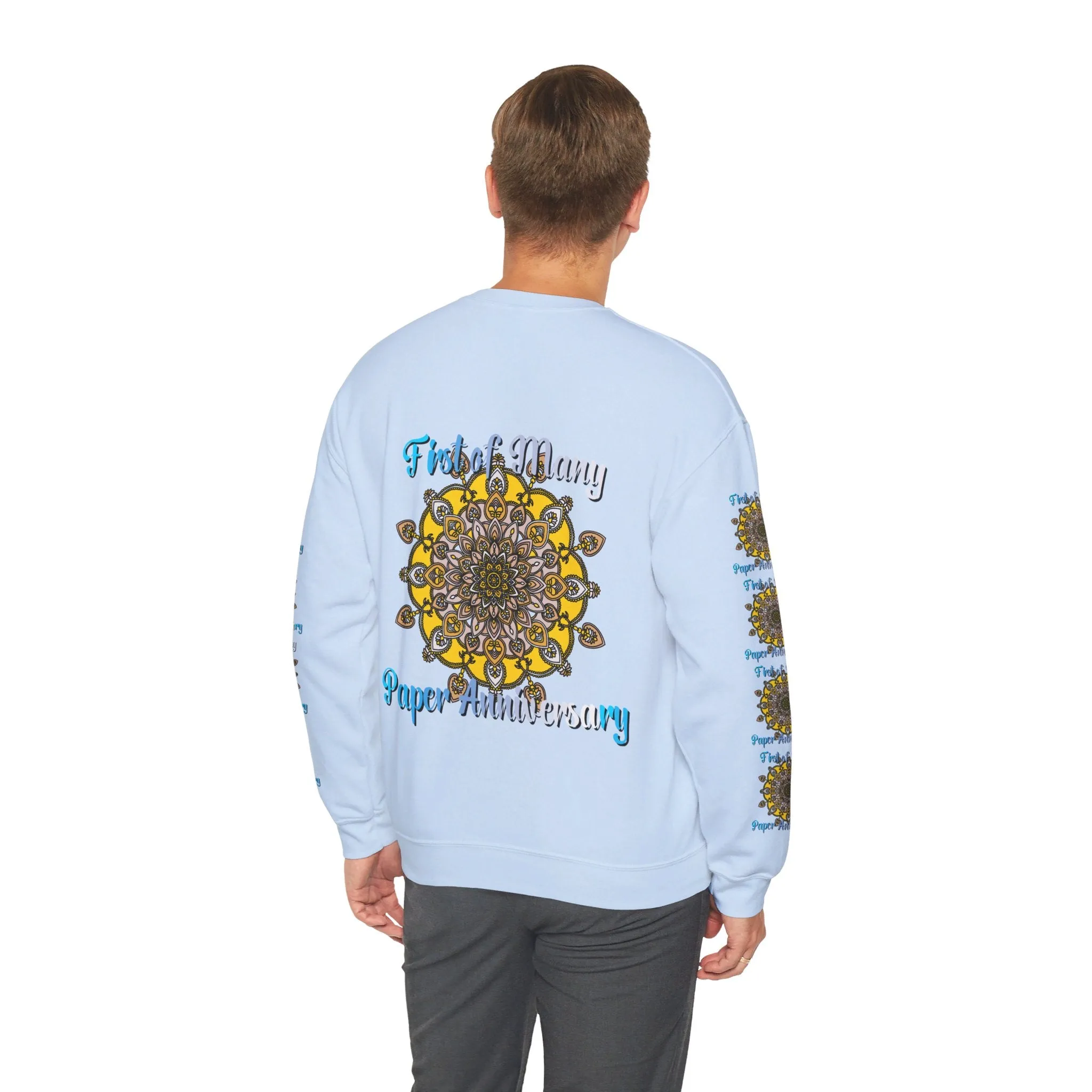 1st Year Anniversary Mandala Crewneck Sweatshirt