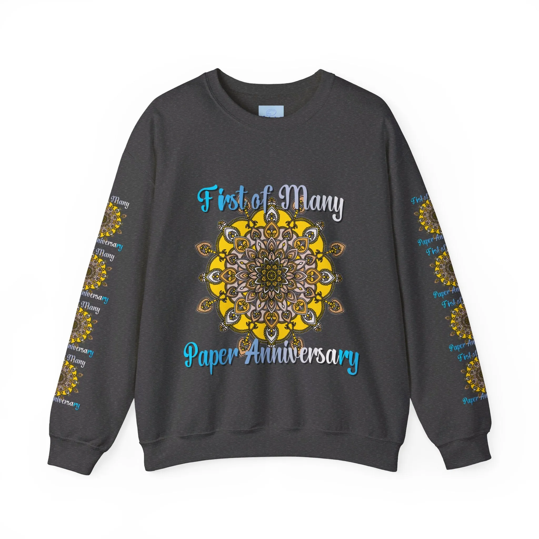 1st Year Anniversary Mandala Crewneck Sweatshirt