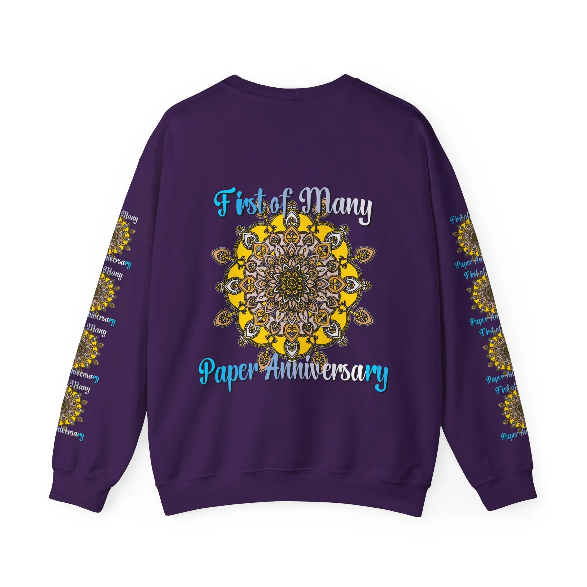 1st Year Anniversary Mandala Crewneck Sweatshirt