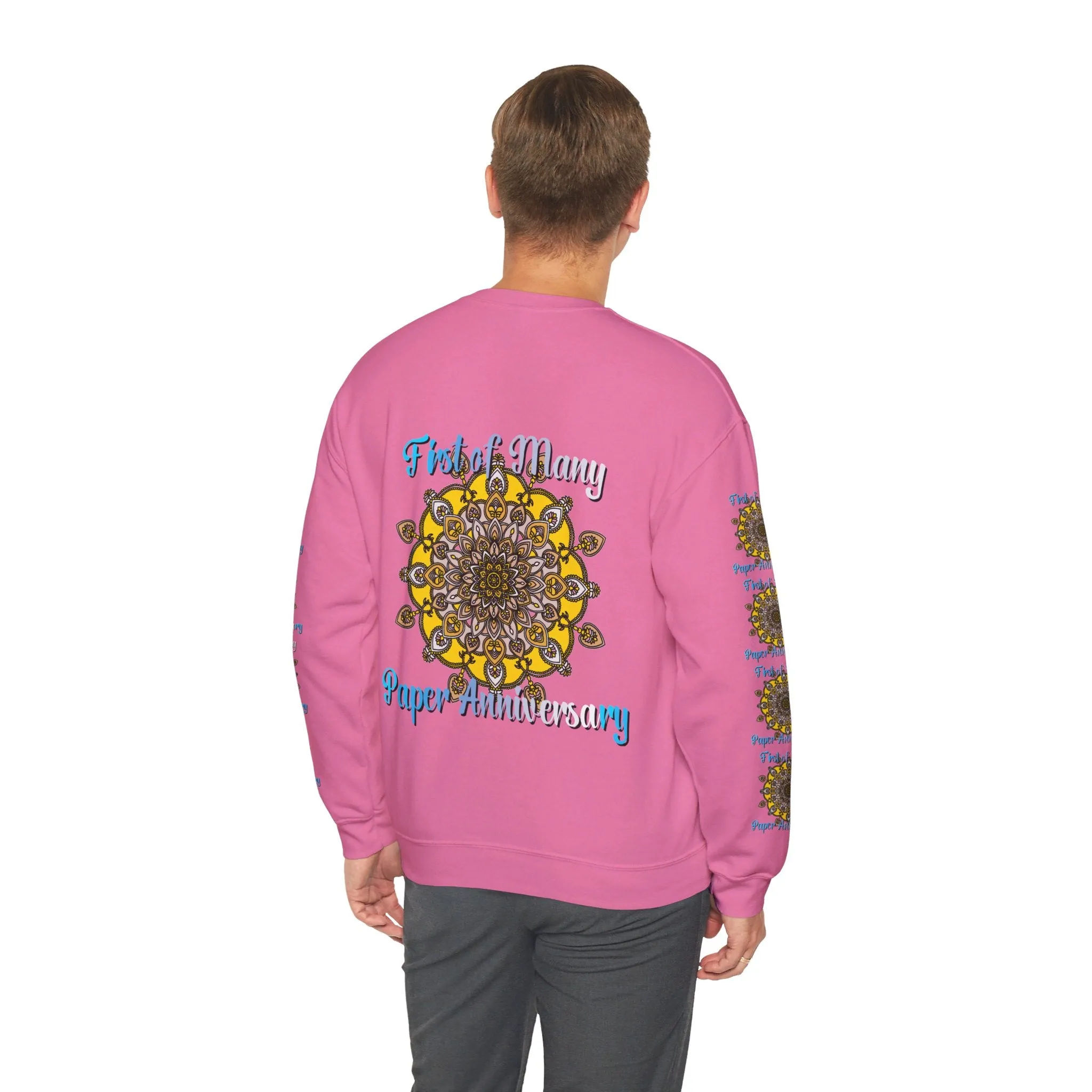 1st Year Anniversary Mandala Crewneck Sweatshirt