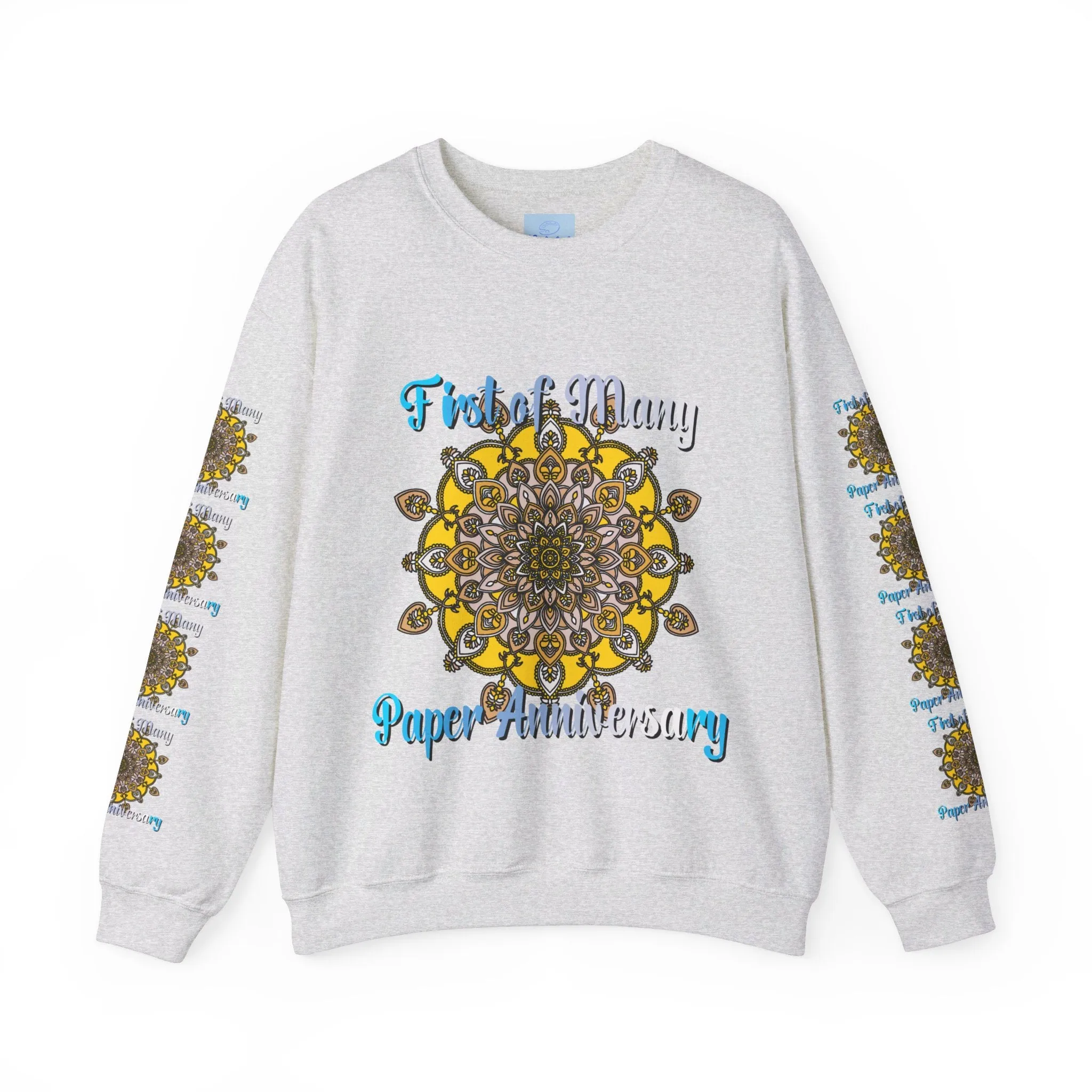 1st Year Anniversary Mandala Crewneck Sweatshirt