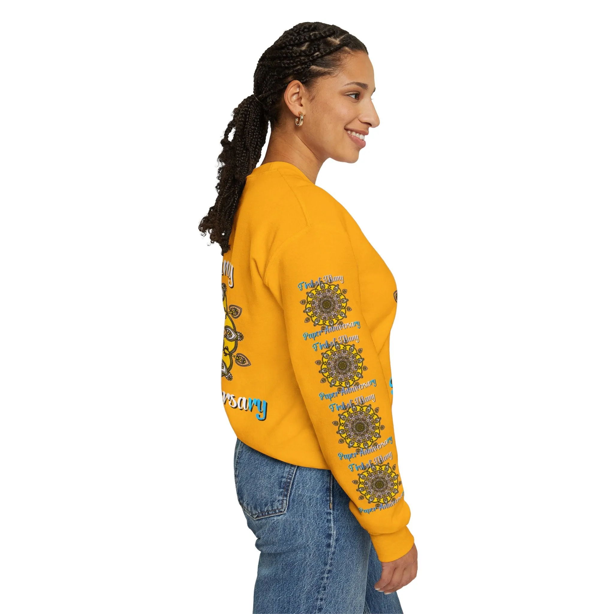 1st Year Anniversary Mandala Crewneck Sweatshirt