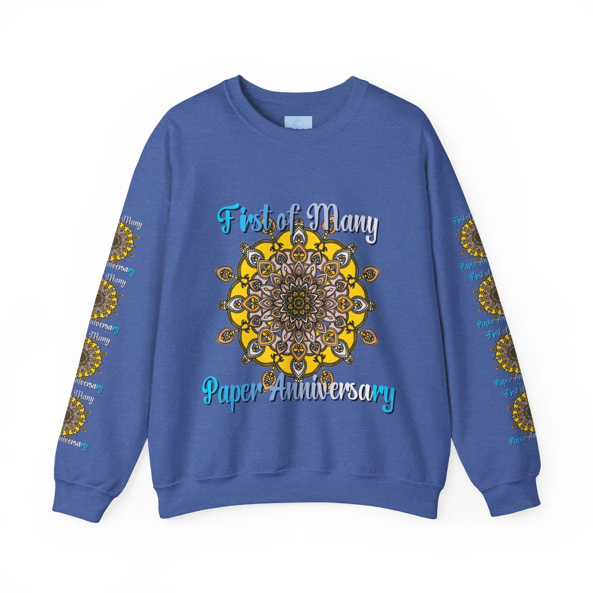 1st Year Anniversary Mandala Crewneck Sweatshirt