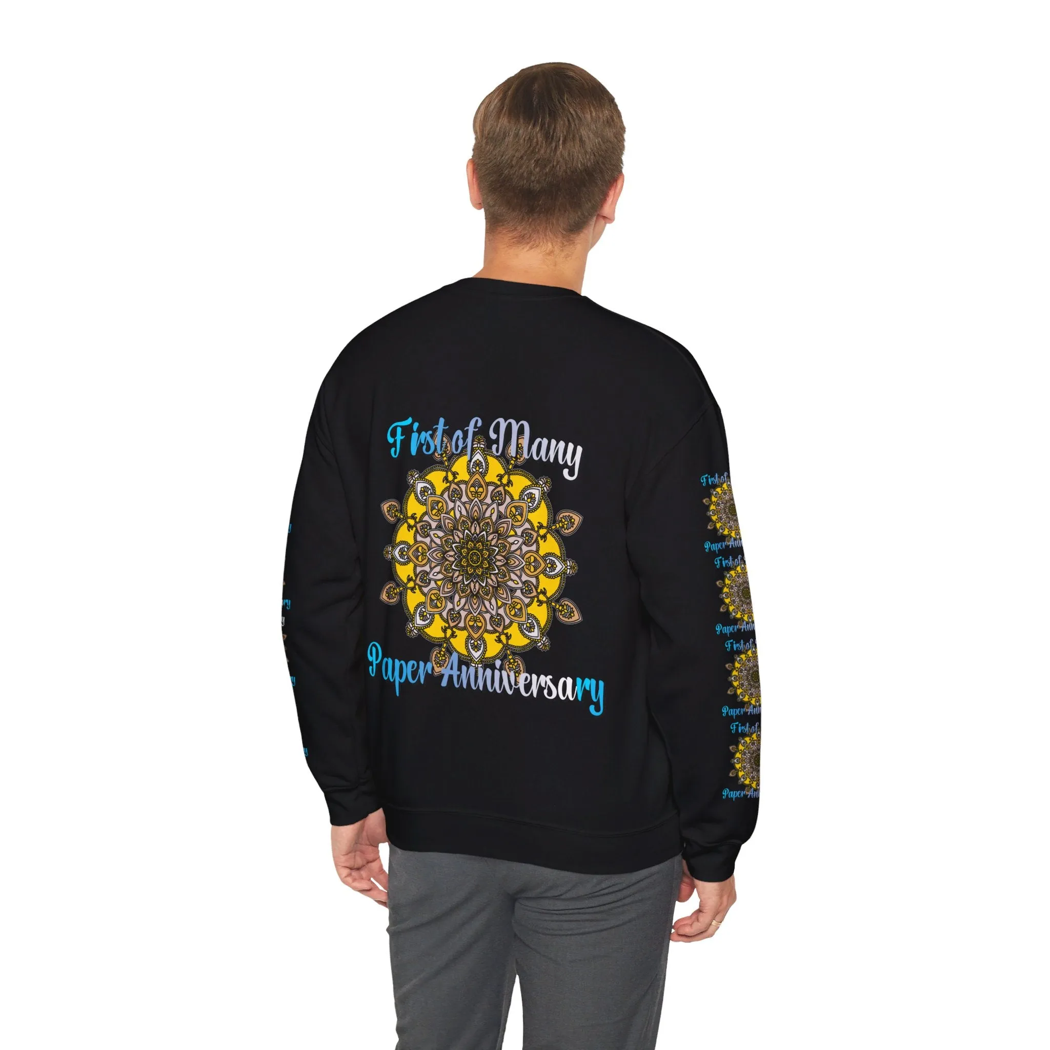 1st Year Anniversary Mandala Crewneck Sweatshirt