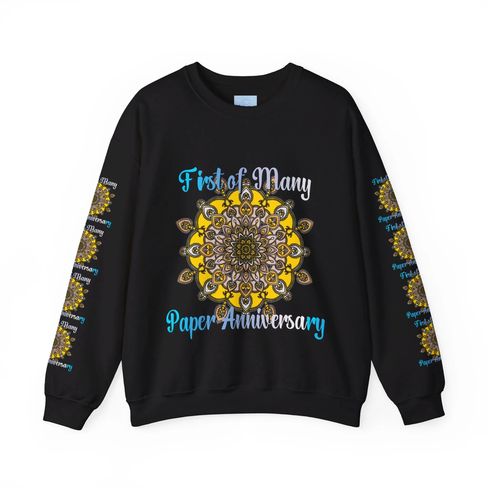 1st Year Anniversary Mandala Crewneck Sweatshirt