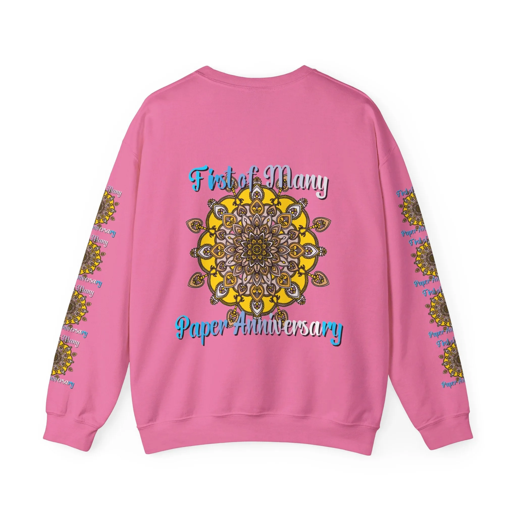 1st Year Anniversary Mandala Crewneck Sweatshirt