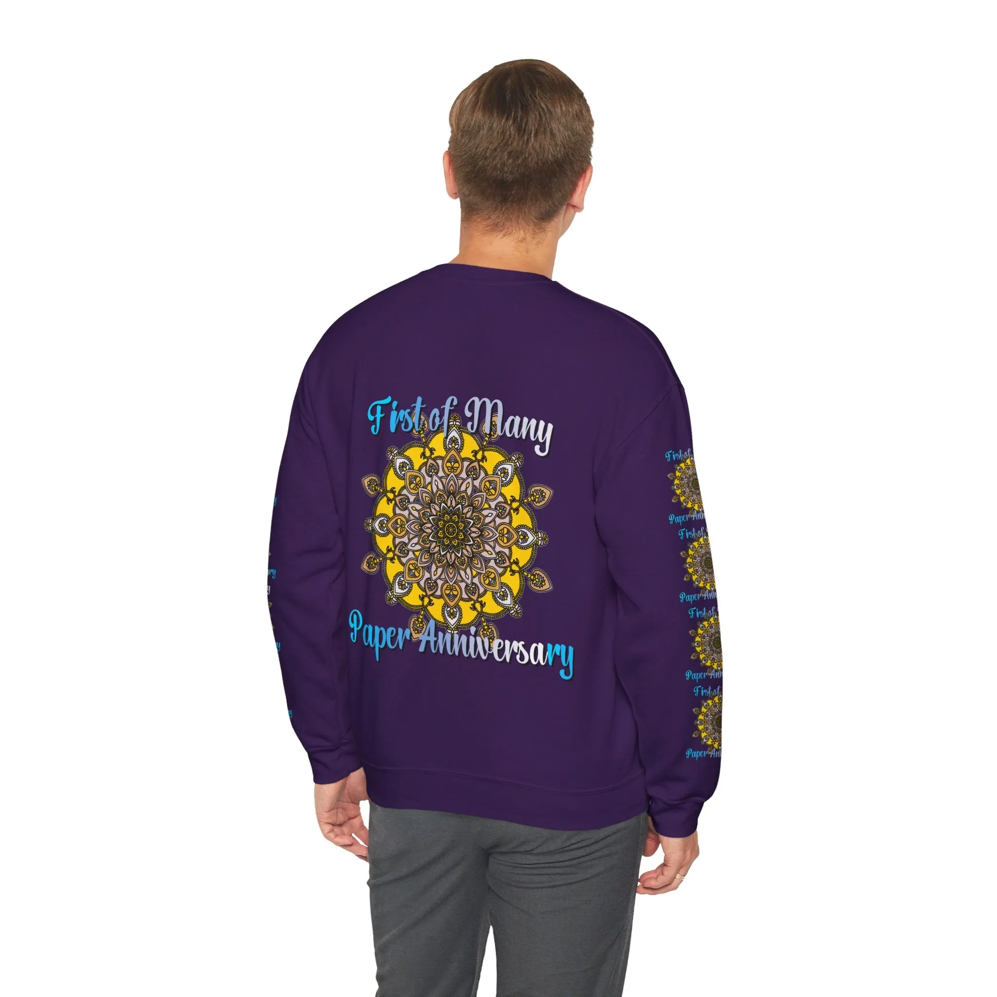 1st Year Anniversary Mandala Crewneck Sweatshirt