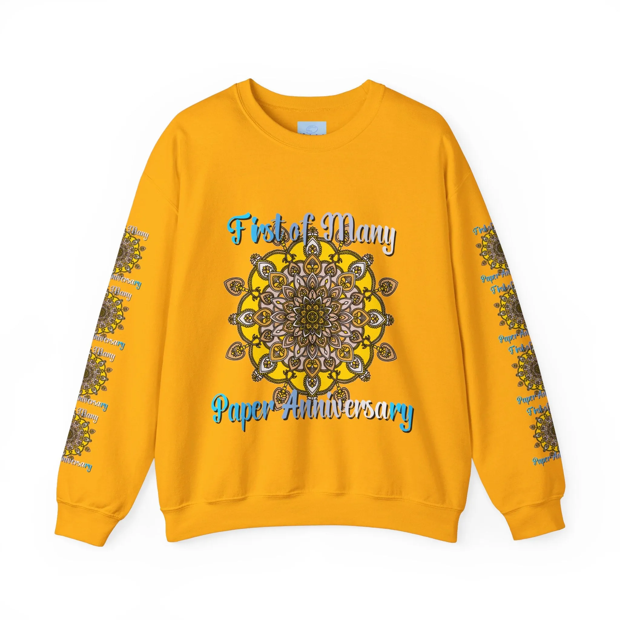 1st Year Anniversary Mandala Crewneck Sweatshirt