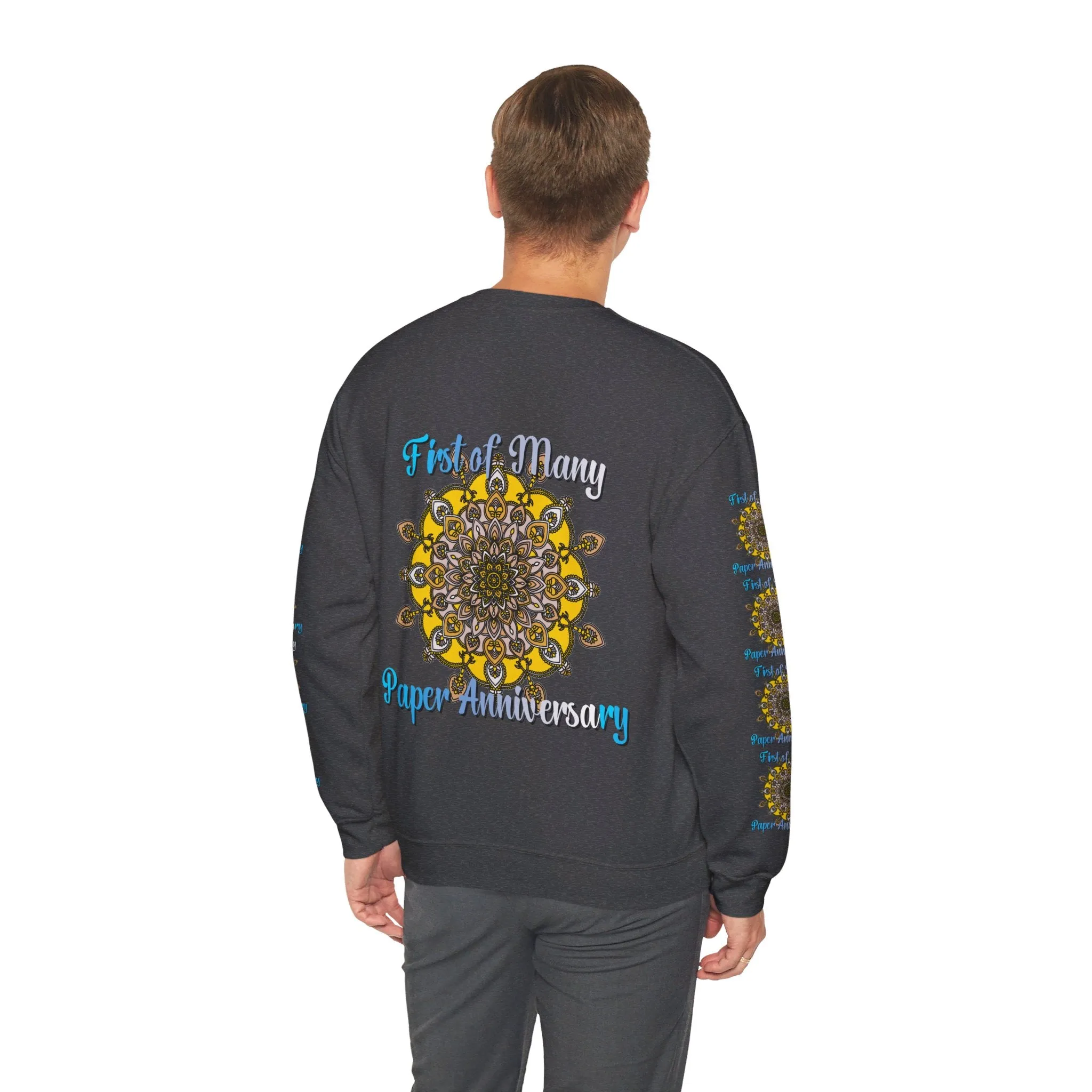 1st Year Anniversary Mandala Crewneck Sweatshirt