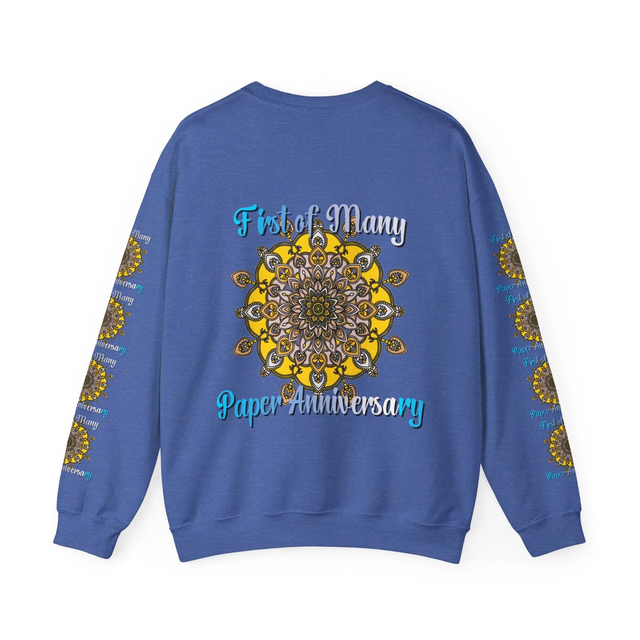 1st Year Anniversary Mandala Crewneck Sweatshirt