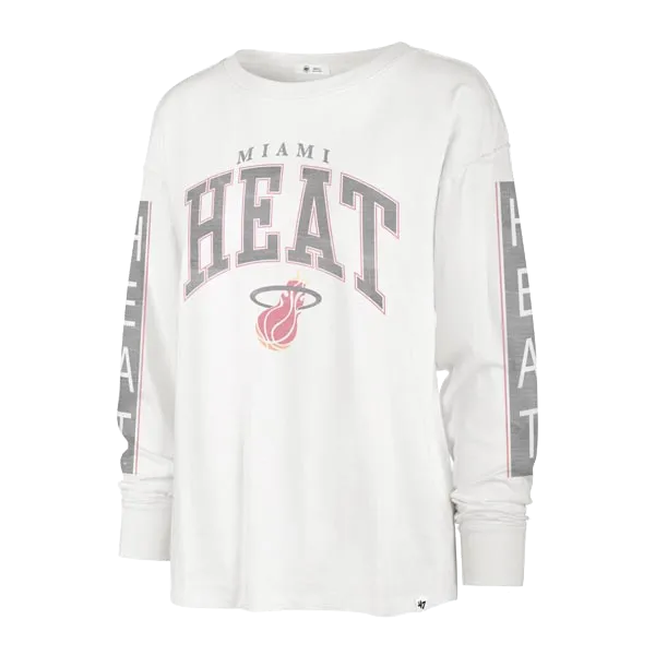 '47 Brand Miami HEAT Statement Women's Long Sleeve Tee