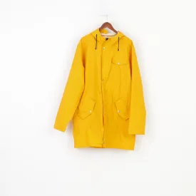 66 North Iceland Men 2XL Raincoat Set Hat Yellow Hood Full Zipper Polyamid Pockets Vintage Waterproof Top