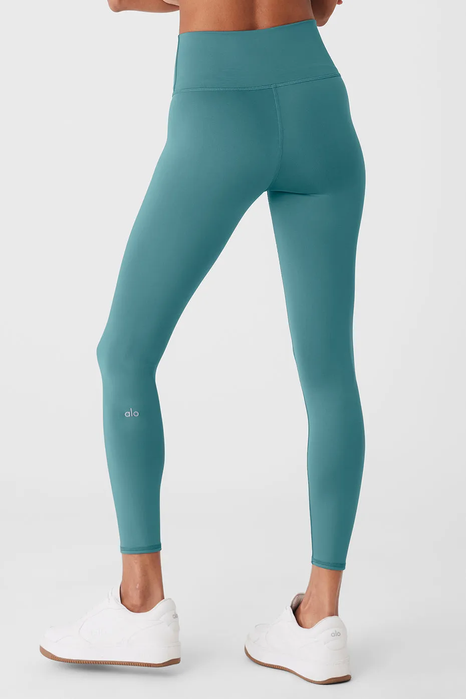 7/8 High-Waist Airlift Legging - Teal Agate