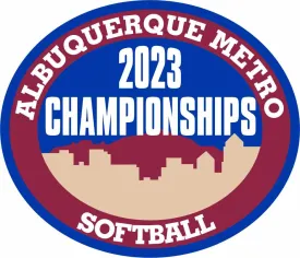 ABQ Metro Softball Championship Patches