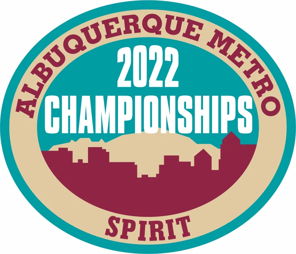 ABQ Metro Spirit Championship Patches