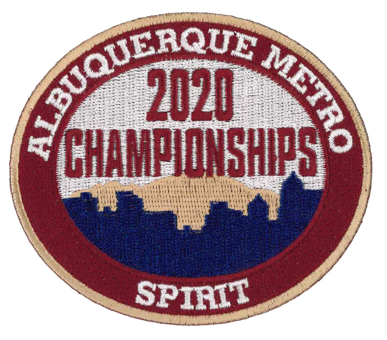 ABQ Metro Spirit Championship Patches