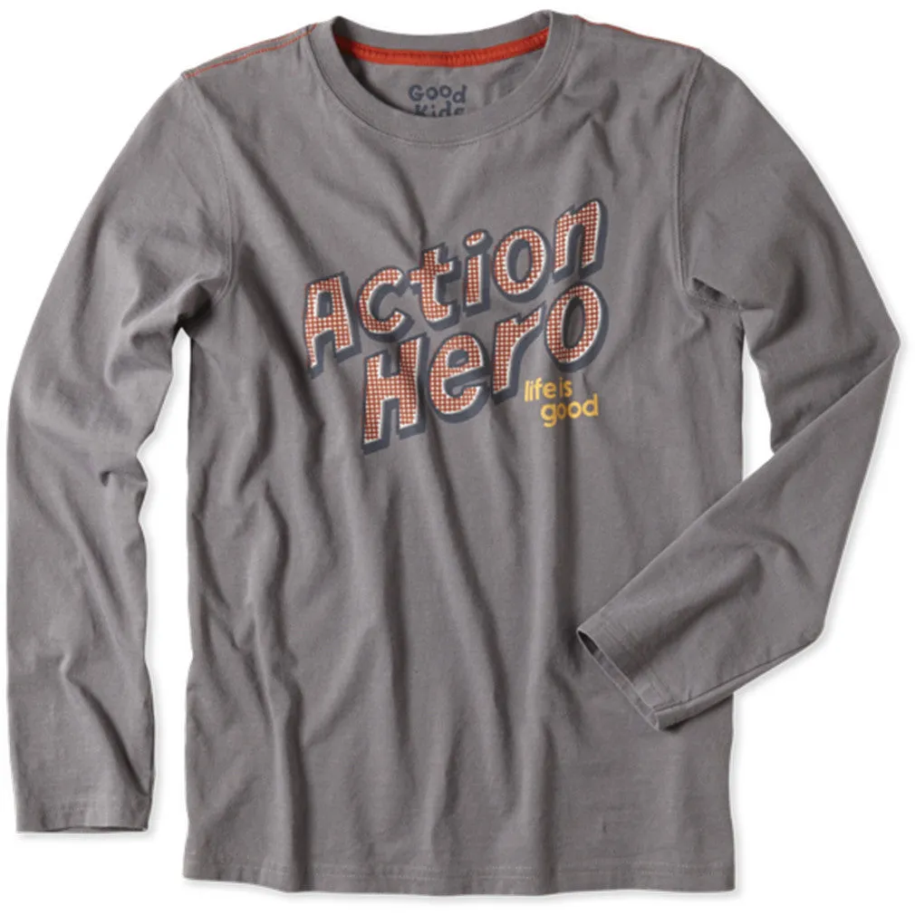 Action Hero L/S Feature T-Shirt by Life is good