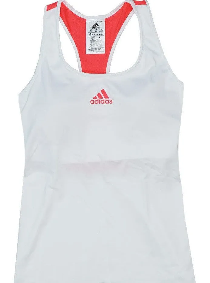 Adidas ADI-Pro Tank White Red Womens