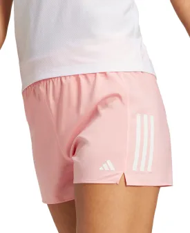 adidas Own The Run 3 Inch Womens Running Shorts - Pink