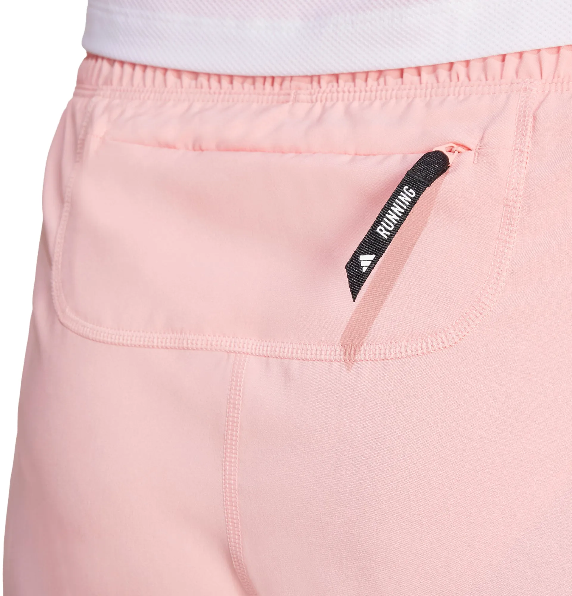 adidas Own The Run 3 Inch Womens Running Shorts - Pink