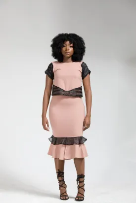 Afua Skirt and Blouse Set