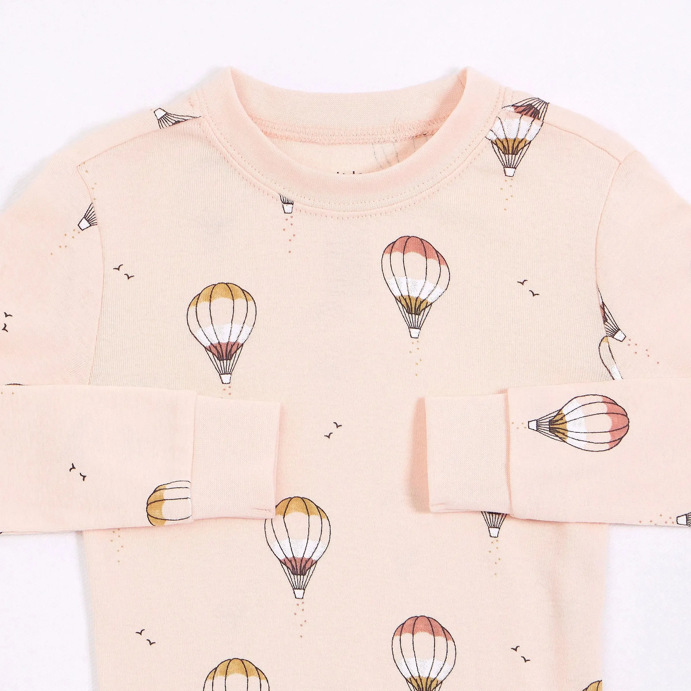 Air Balloon Print on Pyjama Set | Petit Lem