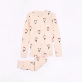 Air Balloon Print on Pyjama Set | Petit Lem