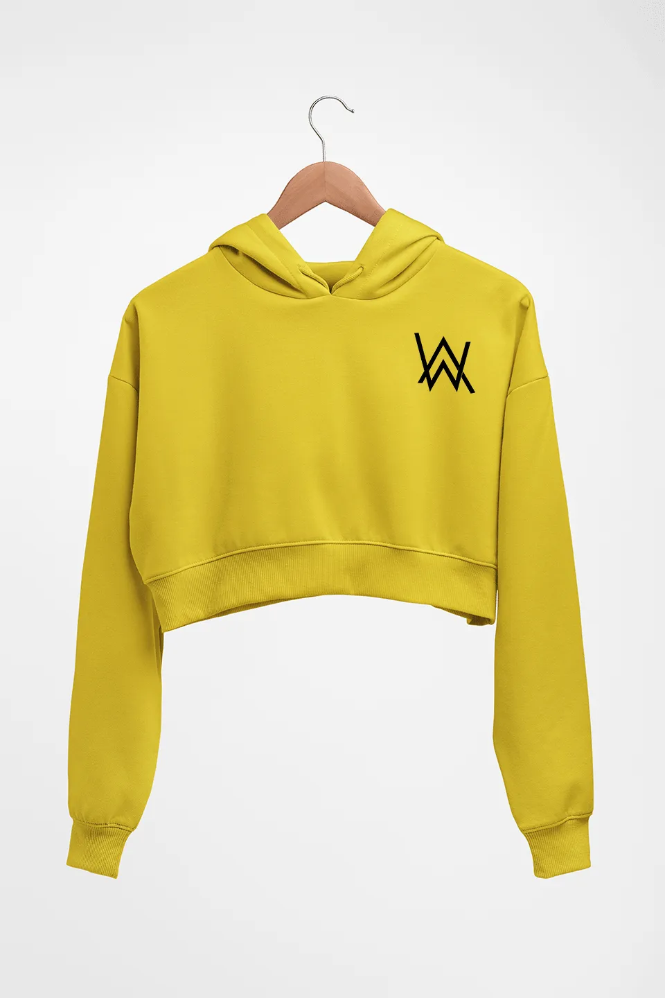 Alan Walker Logo Crop HOODIE FOR WOMEN