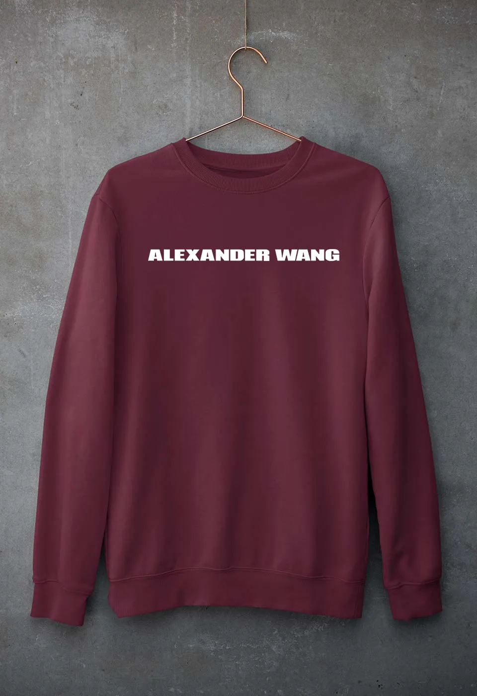 Alexander Wang Unisex Sweatshirt for Men/Women