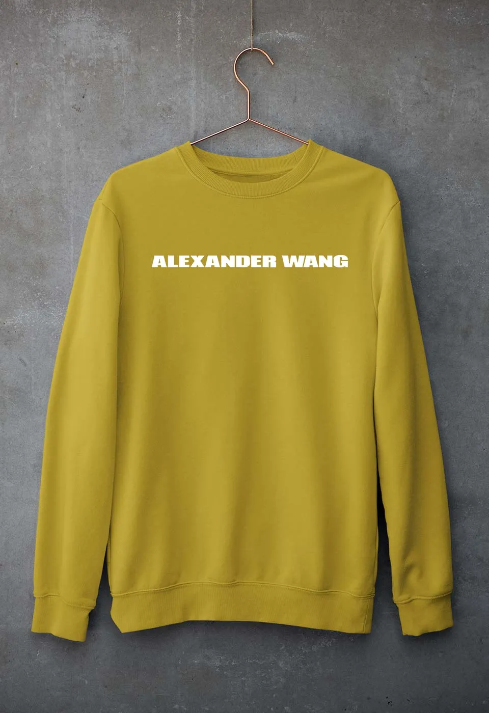 Alexander Wang Unisex Sweatshirt for Men/Women